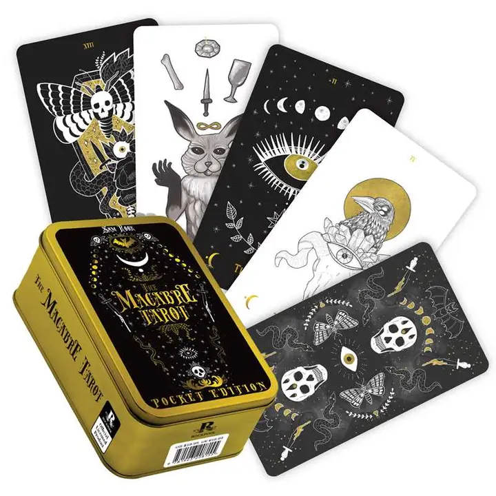 Macabre Tarot Pocket Tin Edition By Sam Rook - Image 2
