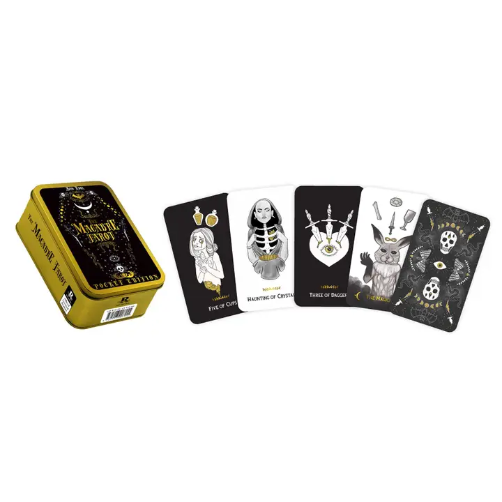 Macabre Tarot Pocket Tin Edition By Sam Rook - Image 3