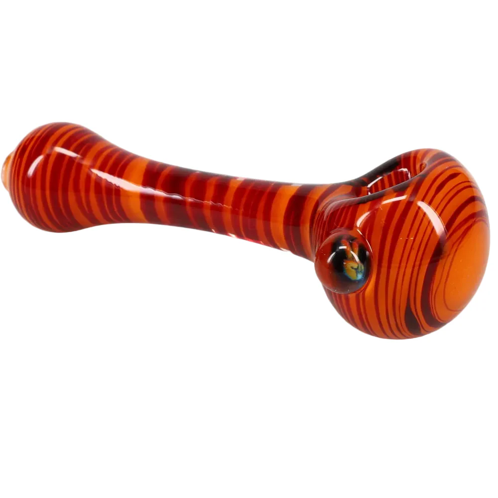 Matty White Glass Frit Coiled with Millie Spoon - Assorted Colors - Image 2