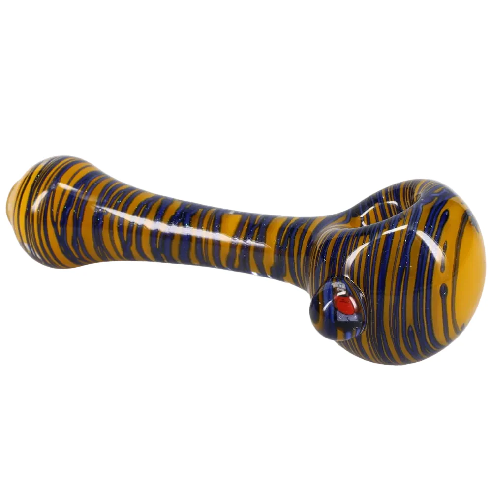 Matty White Glass Frit Coiled with Millie Spoon - Assorted Colors - Image 3