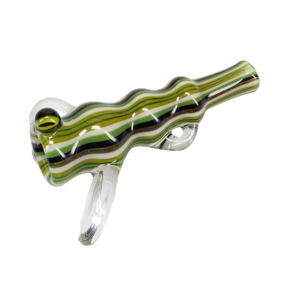 Matty White Glass Frog/Fish Assorted Chillum - Image 2
