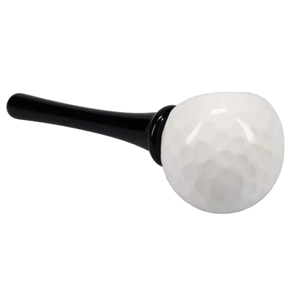 Matty White Glass Golf Ball Spoon - Image 2