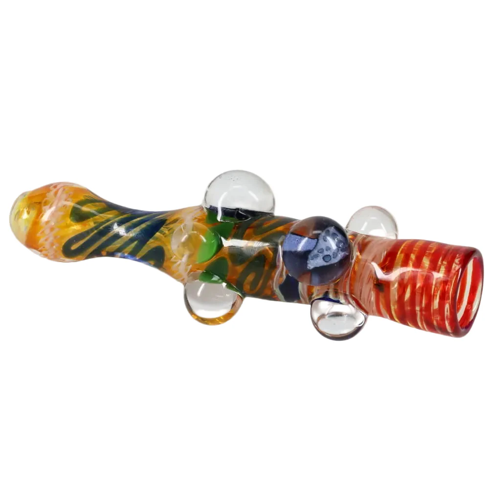 Matty White Glass High Grade with 3 Millies Chillum - Image 12