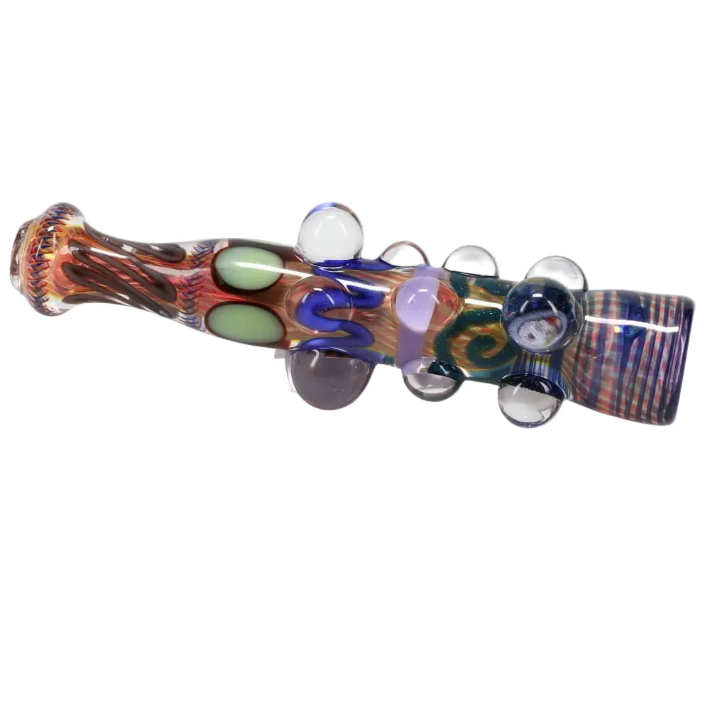 Matty White Glass High Grade with 3 Millies Chillum - Image 15