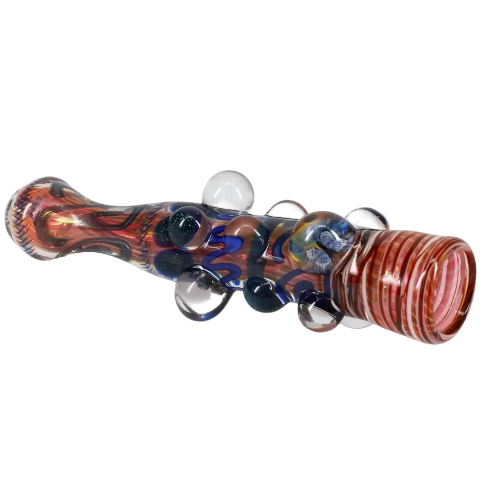 Matty White Glass High Grade with 3 Millies Chillum - Image 17