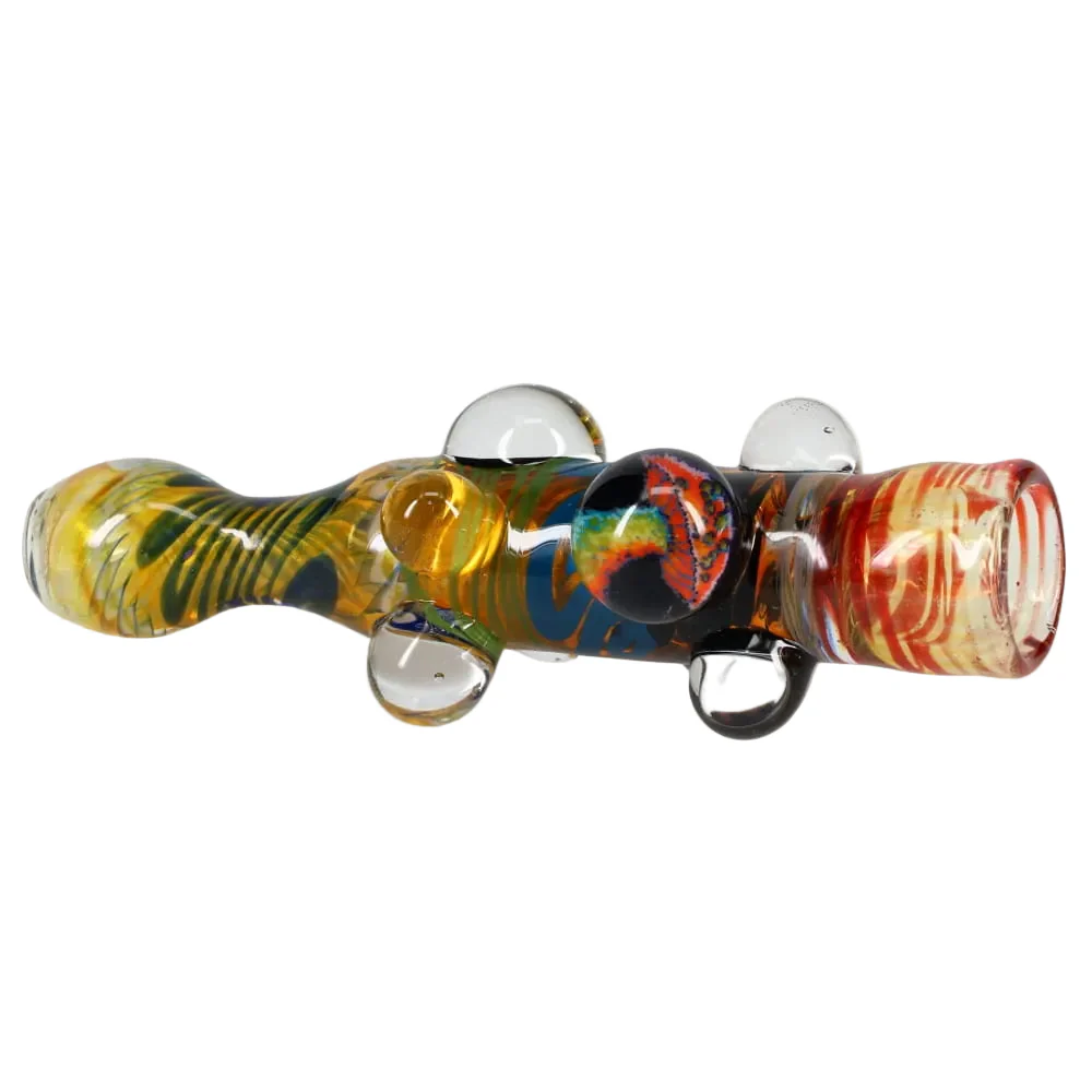Matty White Glass High Grade with 3 Millies Chillum - Image 2
