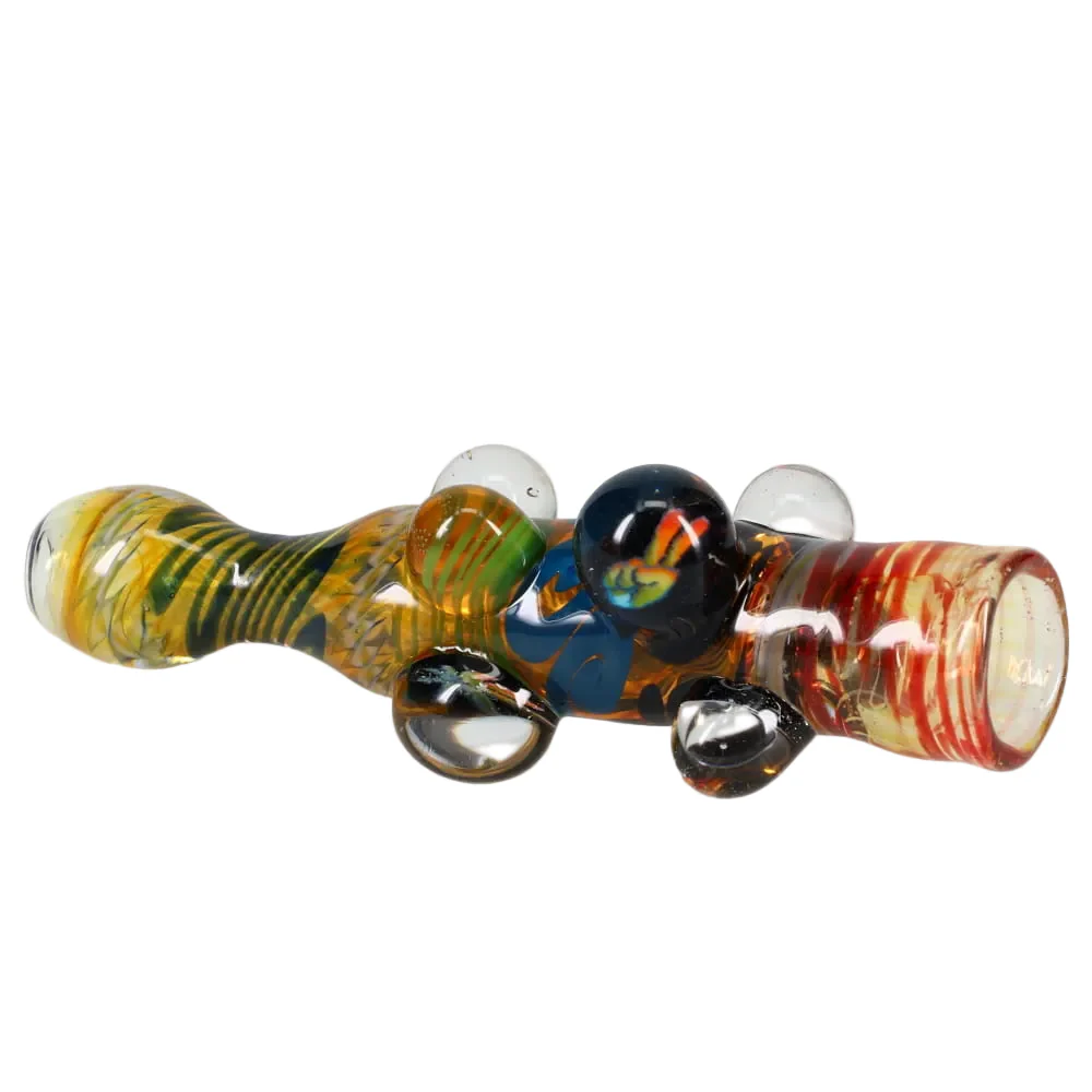 Matty White Glass High Grade with 3 Millies Chillum - Image 7