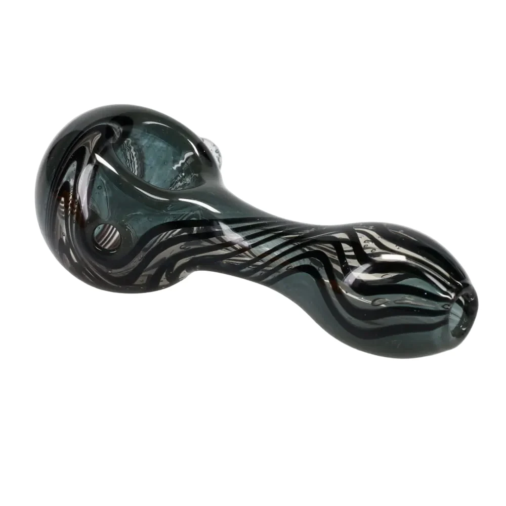 Matty White Glass Mini Mini Baby Vac Stack Spoon - Image 2