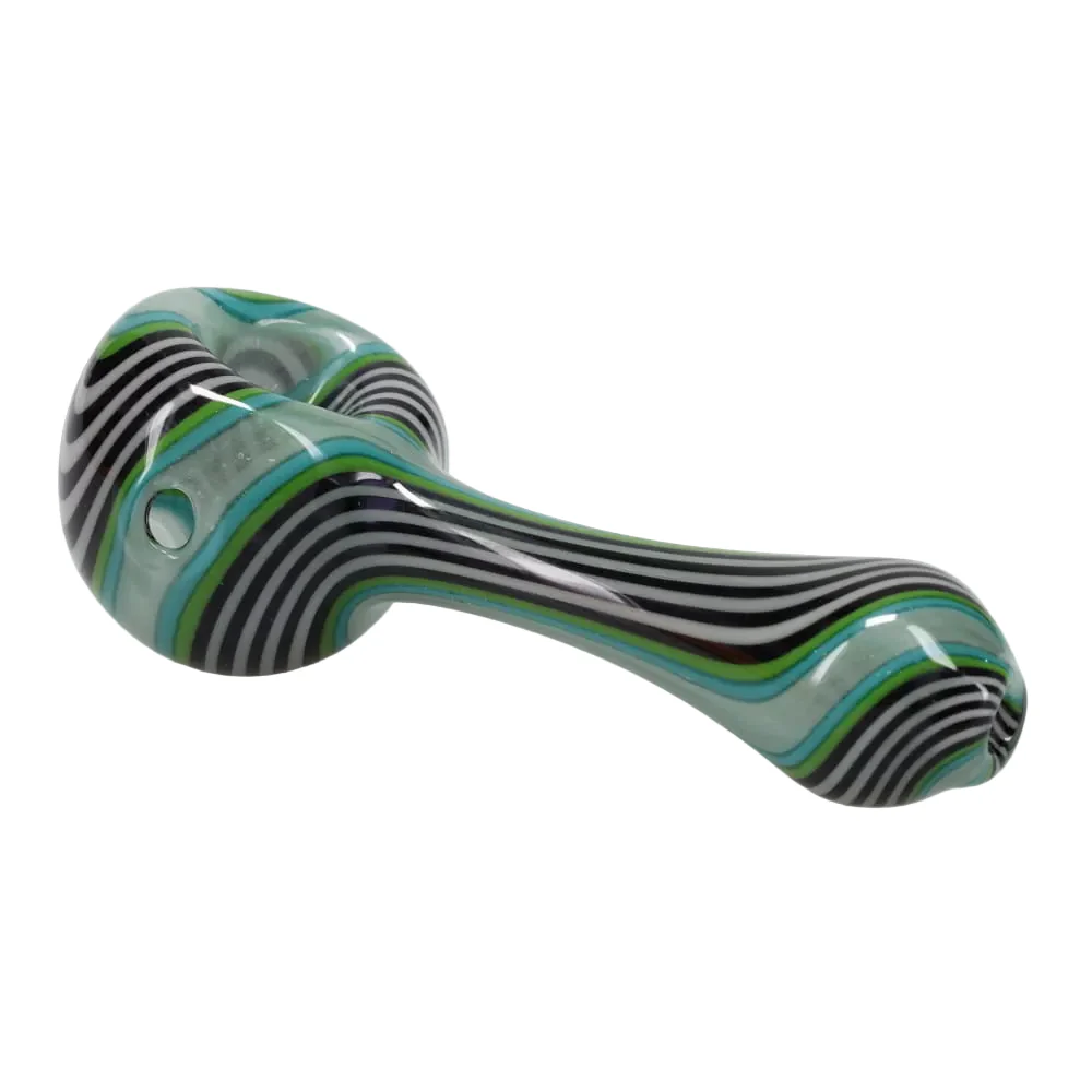 Matty White Glass Mini Mini Baby Vac Stack Spoon - Image 5