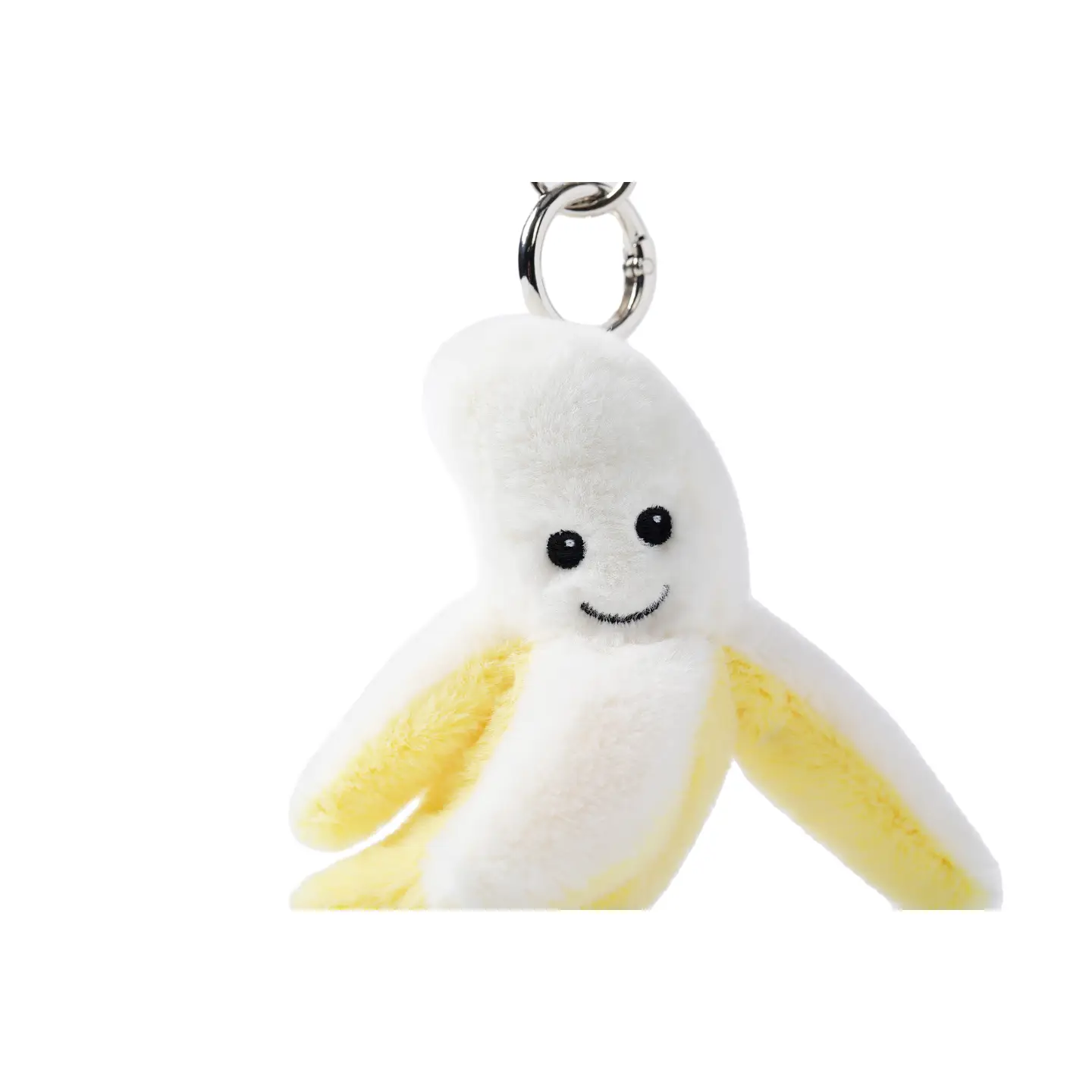 McHugs Banana Fruit Stuffed Animal Bag Charm - Image 2