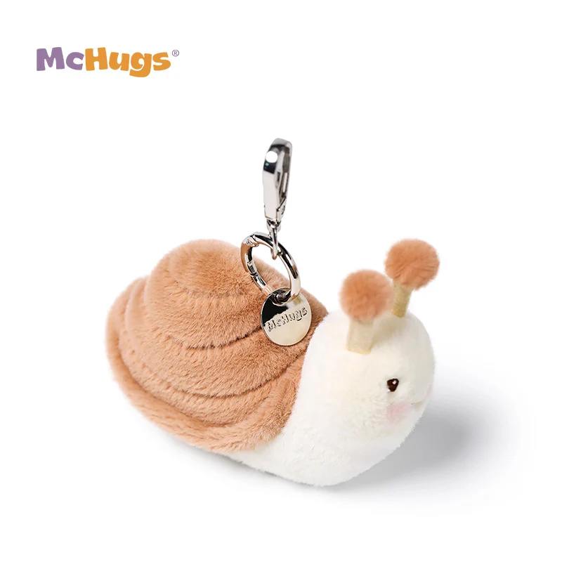 McHugs Gari Snail Stuffed Animal Bag Charm - Image 4