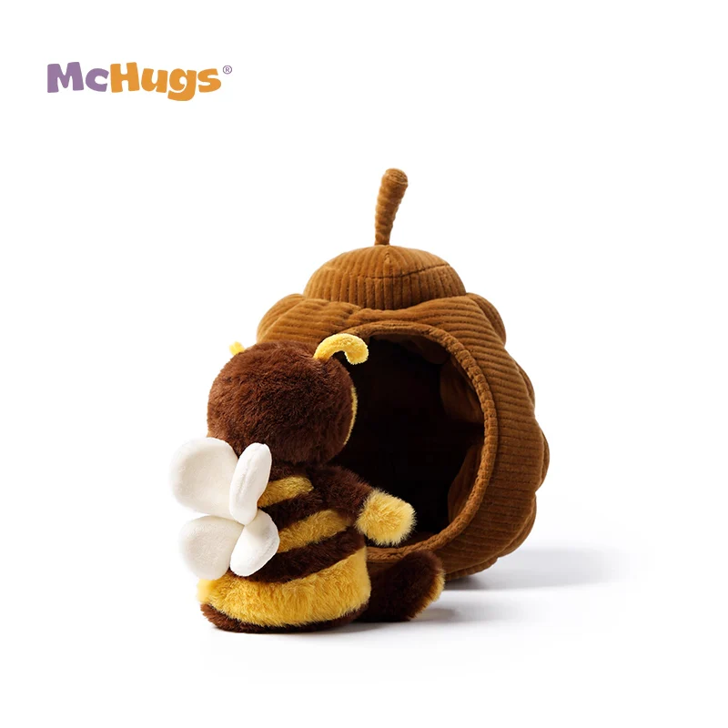 McHugs Honey Bee House Scene Stuffed Animal - Image 2