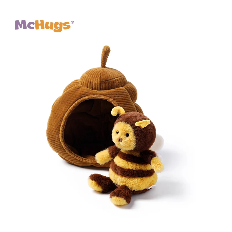 McHugs Honey Bee House Scene Stuffed Animal - Image 4