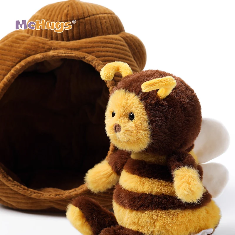 McHugs Honey Bee House Scene Stuffed Animal - Image 5