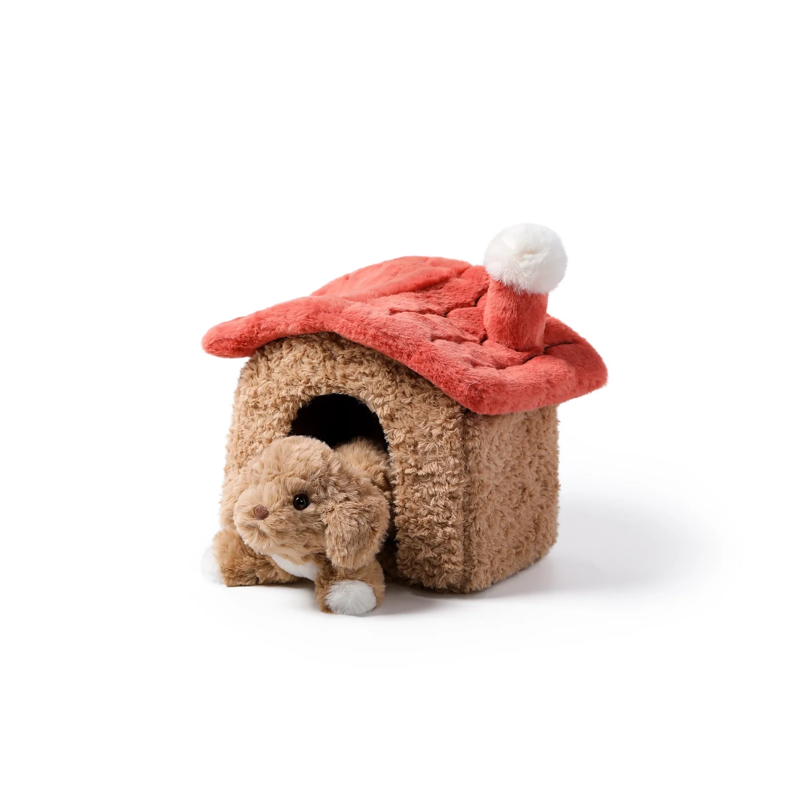 McHugs Relaxed Puppy Scene Stuffed Animal - Image 2
