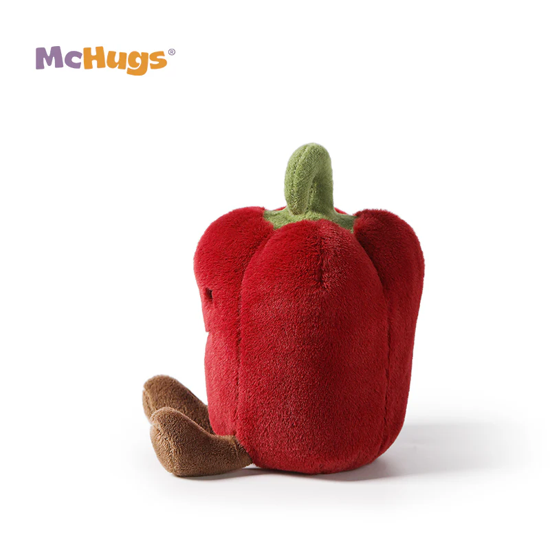 McHugs Smart Red Pepper Vegetable Stuffed Plushie - Image 3