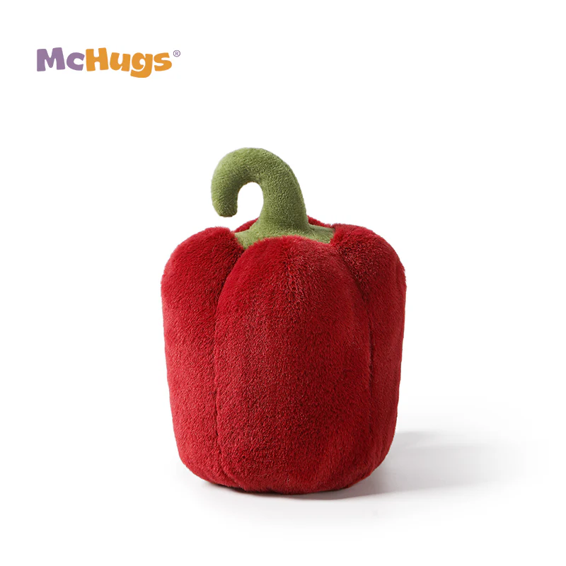 McHugs Smart Red Pepper Vegetable Stuffed Plushie - Image 4