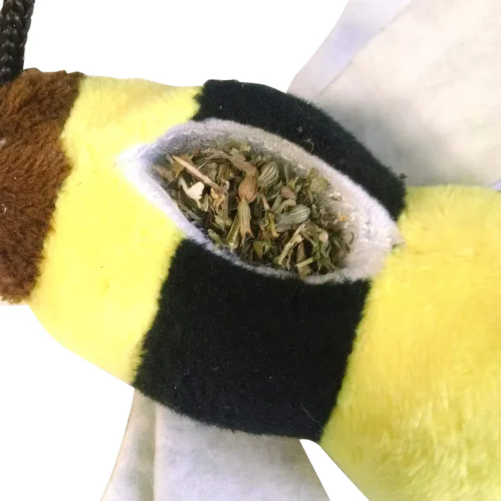 Meowijuana Get Buzzed Bee Refillable Wand Cat Toy - Image 3