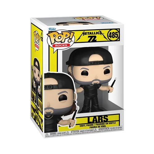 Metallica Lars (72 Seasons) Funko Pop! Vinyl Figure #485 - Image 2