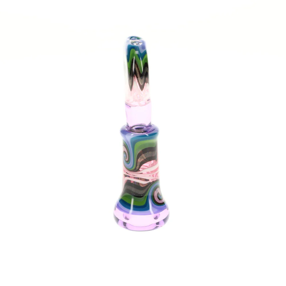 Mike Fro Green & Pink Wig Wag Line Work Chillum - Image 3