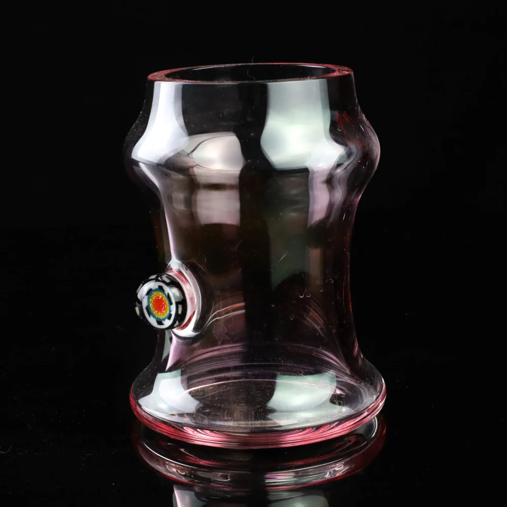 Millennium Glass Gold Fume with Millie Drinking Vessel 4 - Image 3