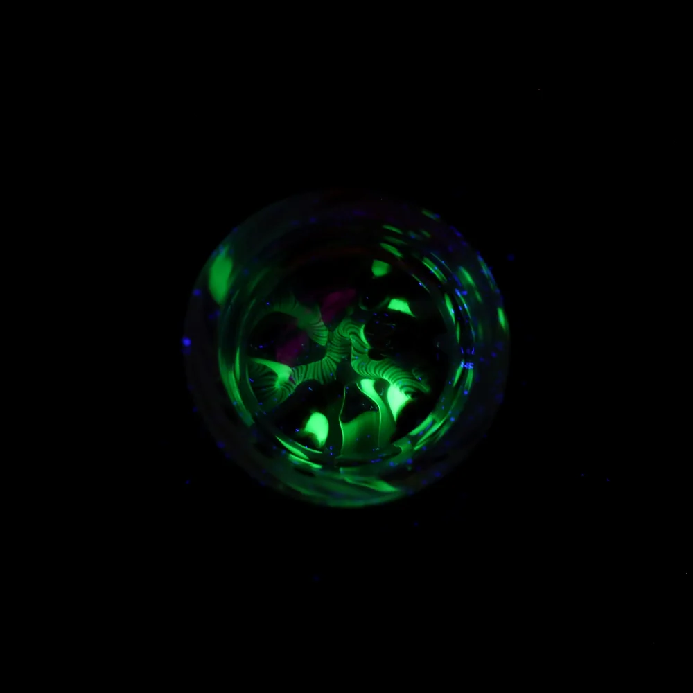 Millennium Glass Q-Tip Jar 5 - Image 5