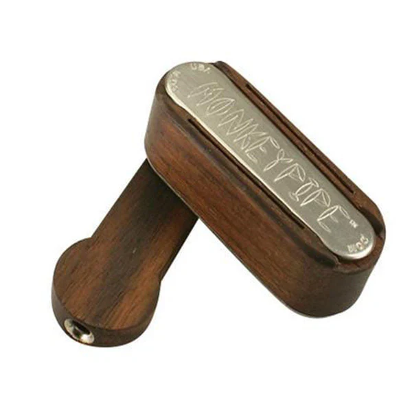 Monkey Pipe Fisherman's Friend Pipe - Assorted Wood - Image 5
