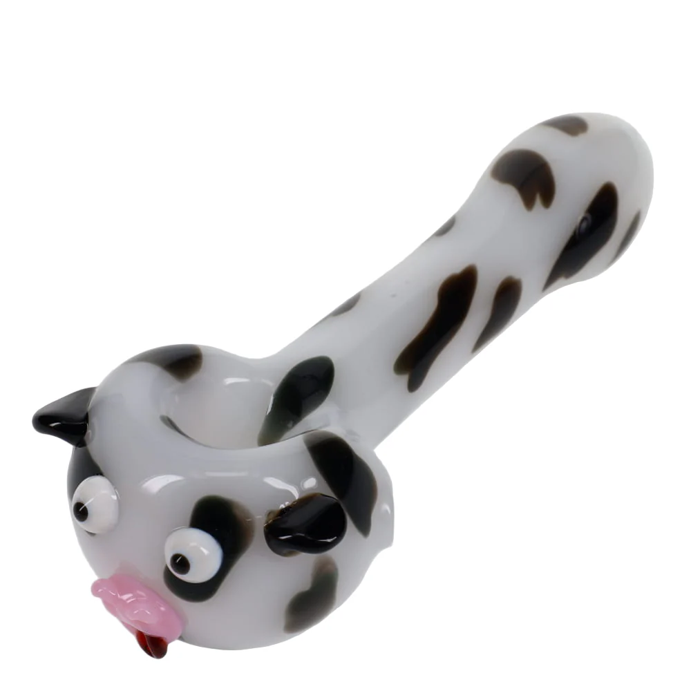 Monster Glass Cow Face Spoon