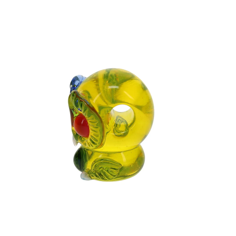 Nathan Belmont Yellow Owl with Pink Eyes Pendant SALE - Image 2