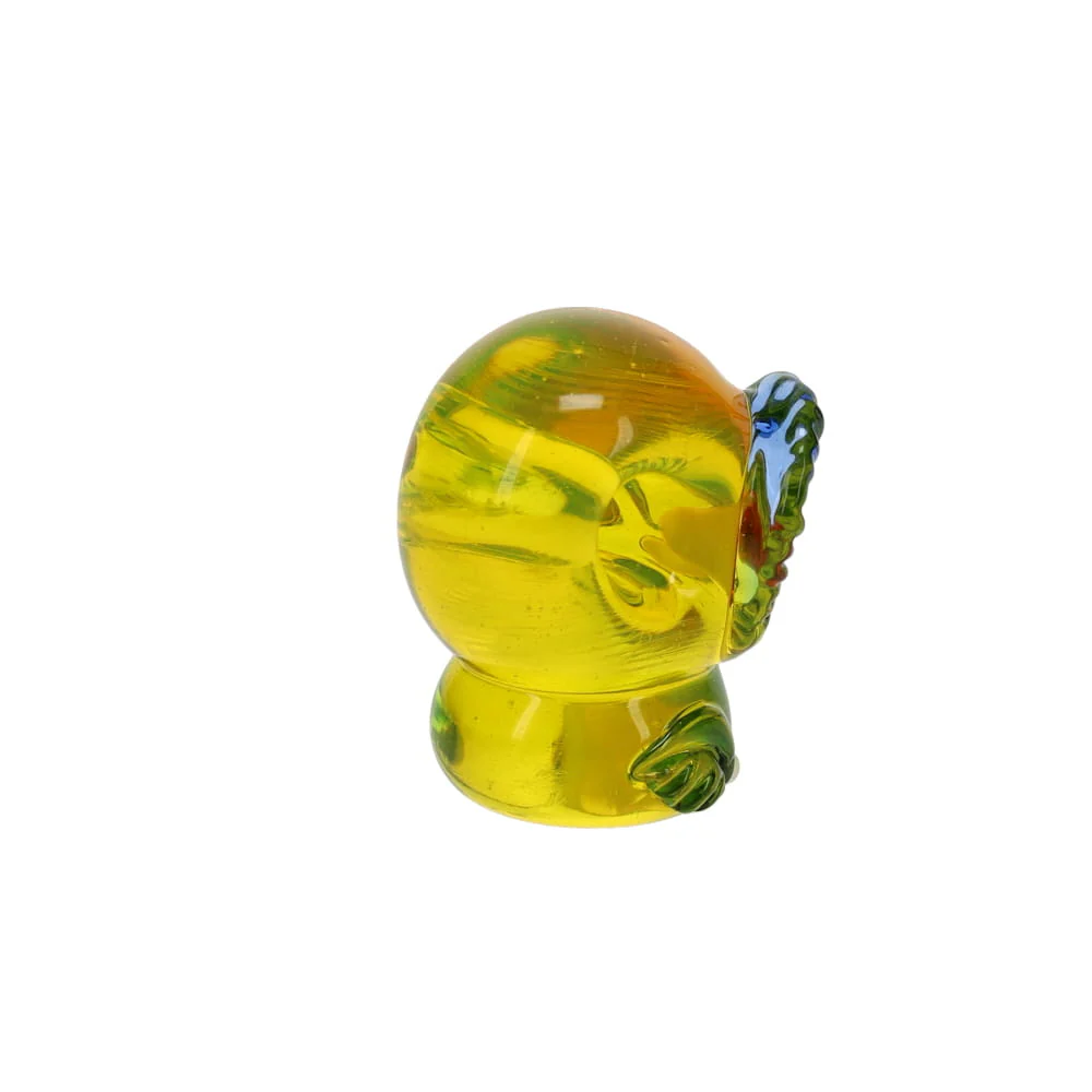 Nathan Belmont Yellow Owl with Pink Eyes Pendant SALE - Image 3