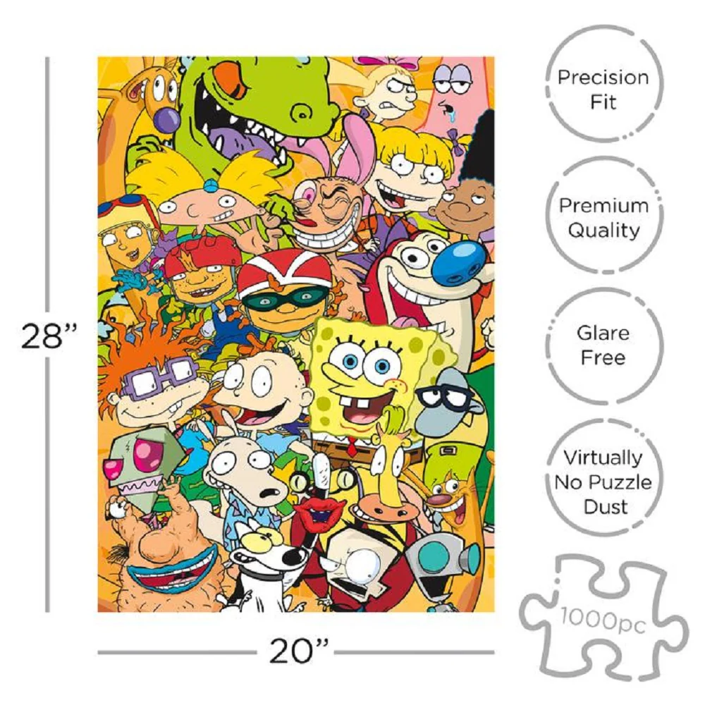 Nickelodeon Cast Jigsaw Puzzle - 1000 Piece - Image 2
