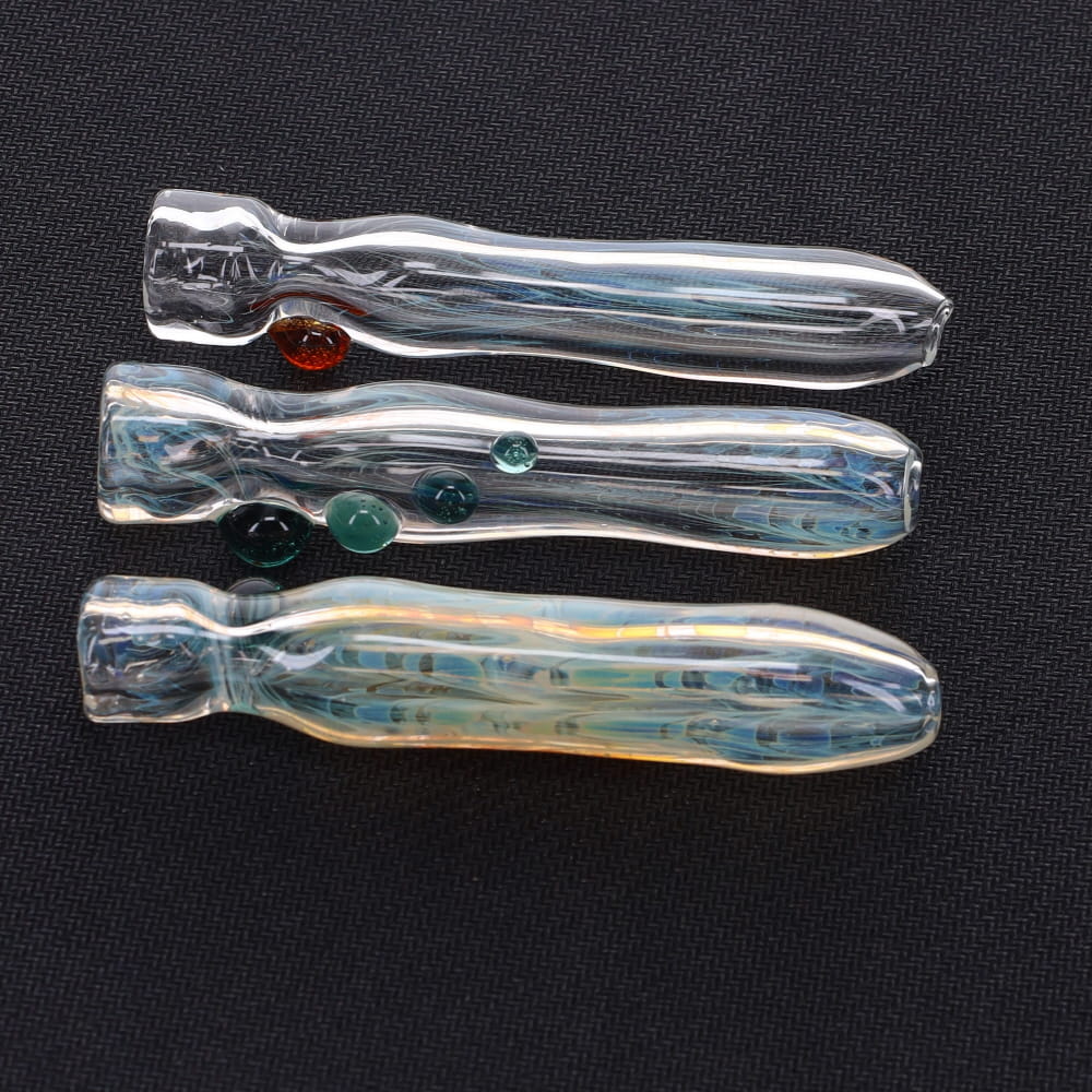 Nik Den Glass Fume Wrap Rake Chillum - Image 2