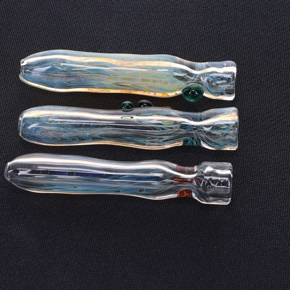 Nik Den Glass Fume Wrap Rake Chillum - Image 3