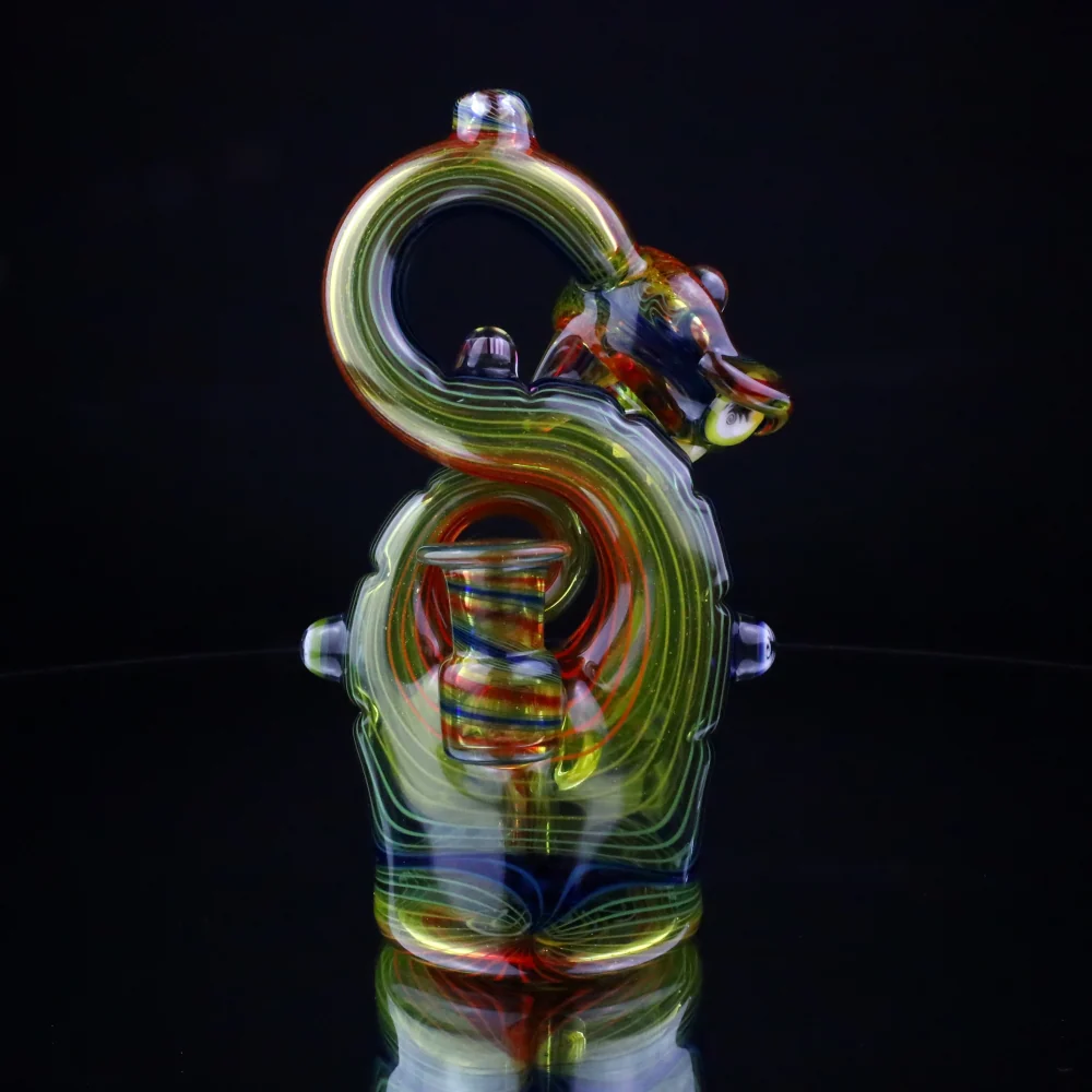 Niko Cray X Chunk Glass X Cowboy Glass Rainbow Snake - Image 5
