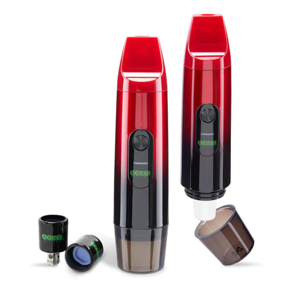 Ooze Booster Extract Vaporizer – C-Core 1100 MAh - Red/Black