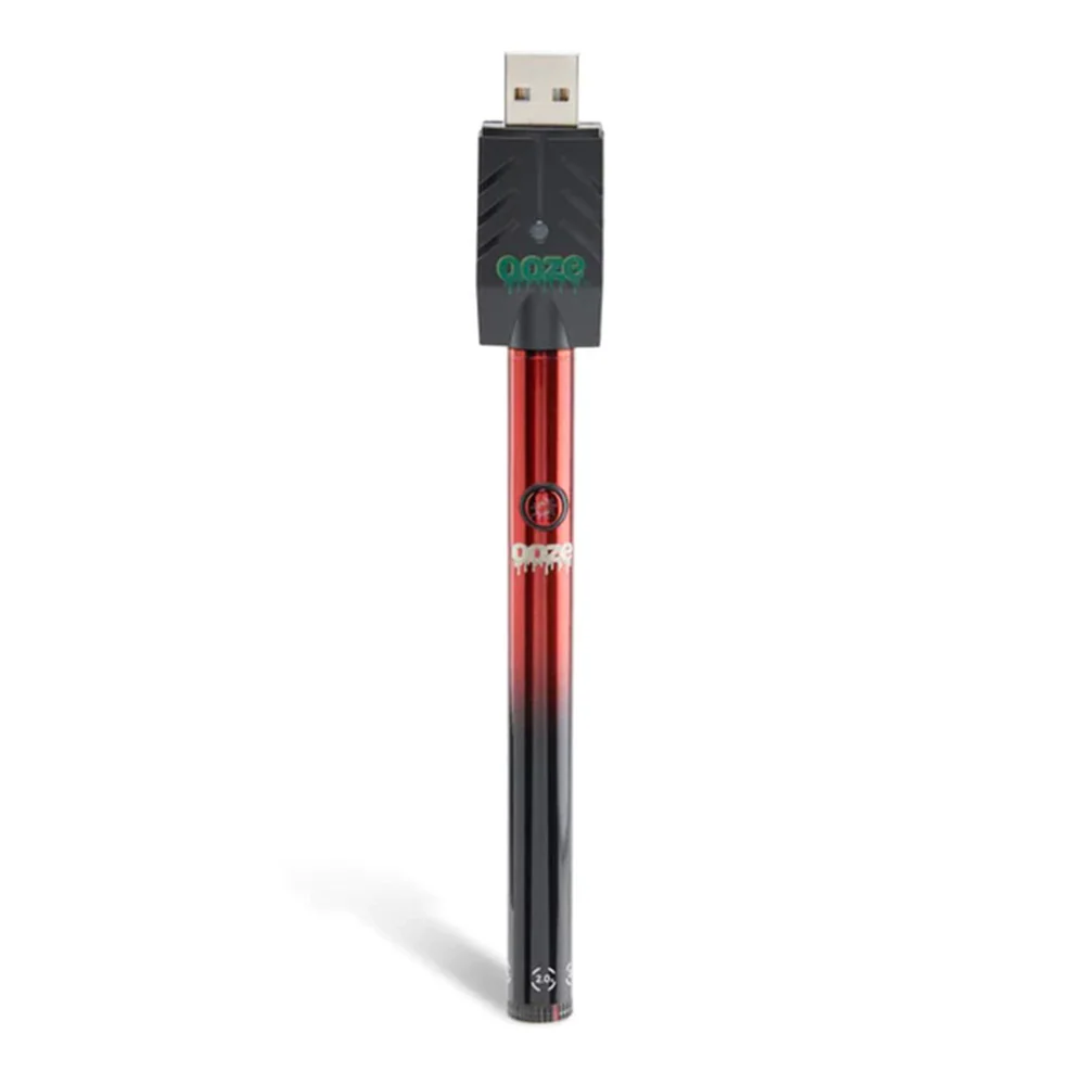 Ooze Slim Twist 2.0 Battery - Black & Red