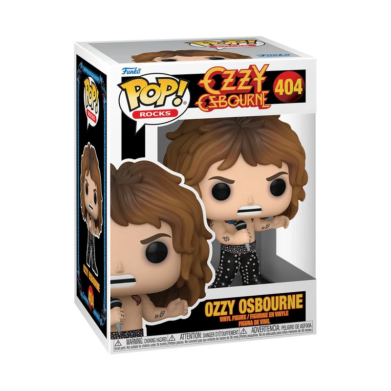 Ozzy Osbourne Shirtless (1989) Funko Pop! Vinyl Figure #404 - Image 2