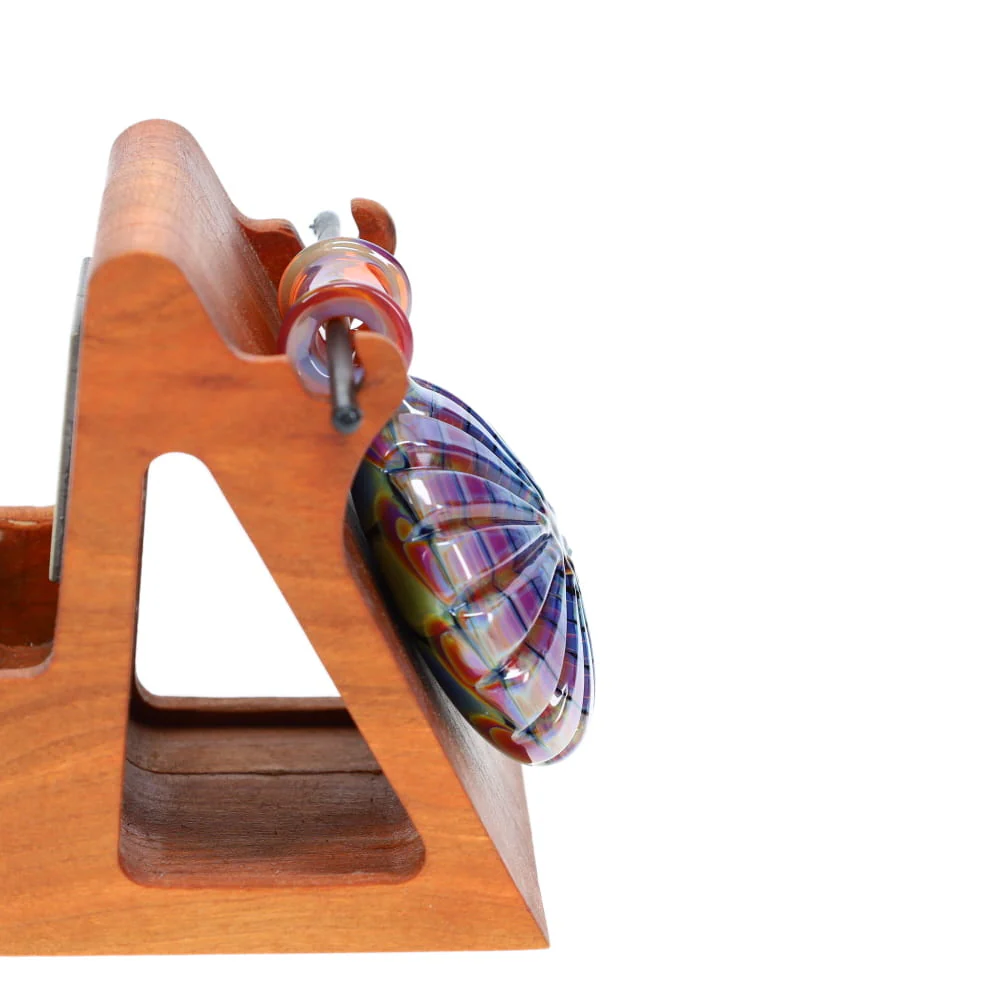P.A. Jay Glass Cut Dark Blue & Purple Pendant - Image 4