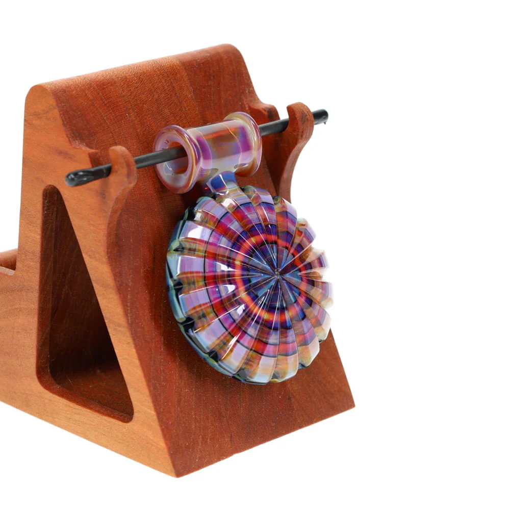 P.A. Jay Glass Cut Pinks Mix Pendant - Image 3