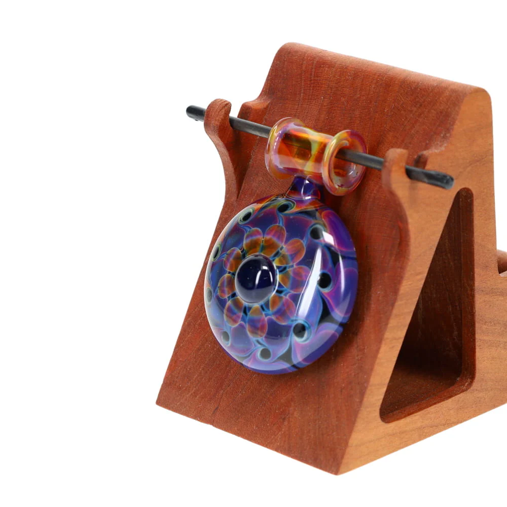 P.A. Jay Glass Round Dot Stack Pendant #1 - Image 2