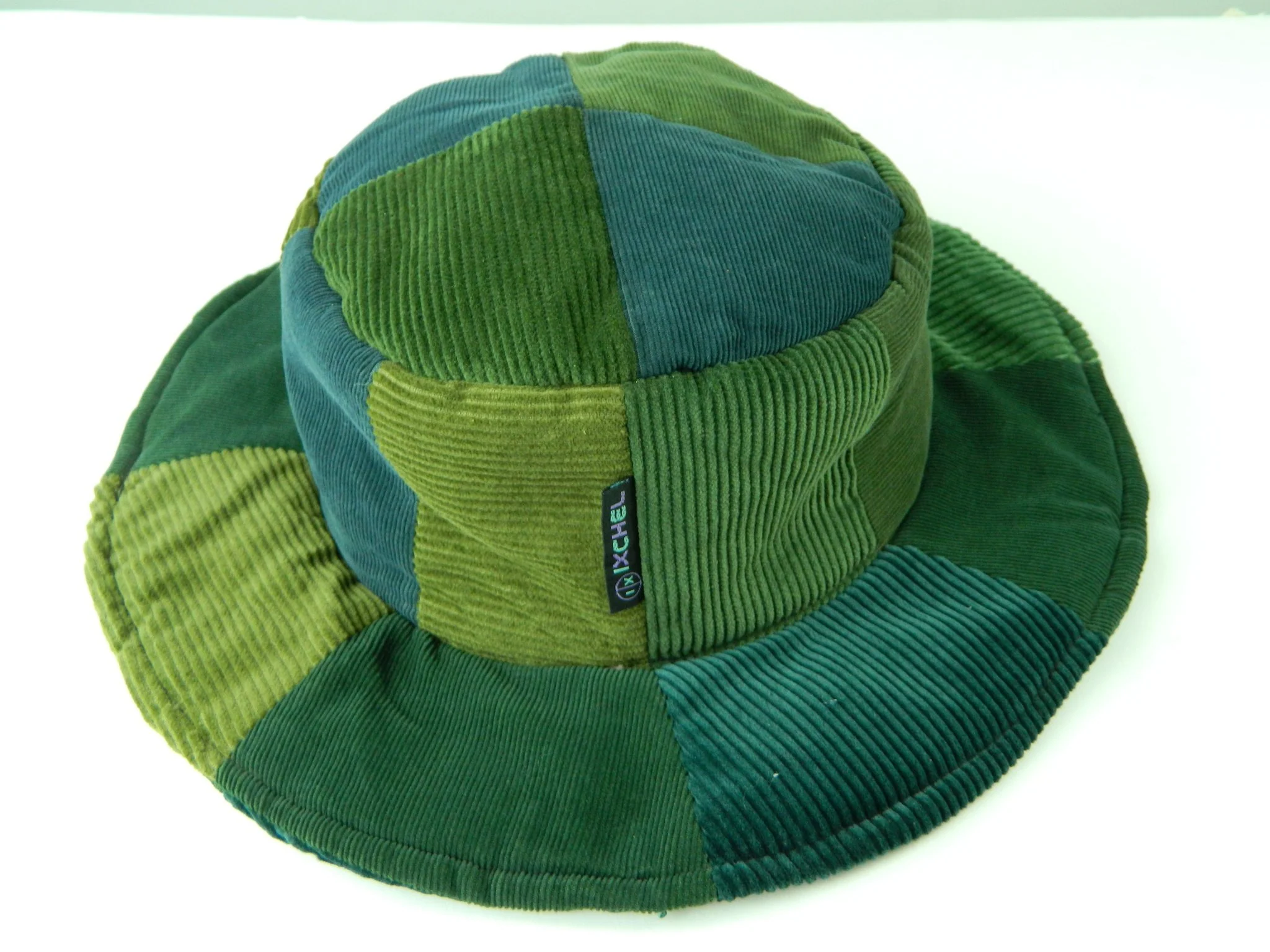Ixchel Patchwork Corduroy Floppy Hat