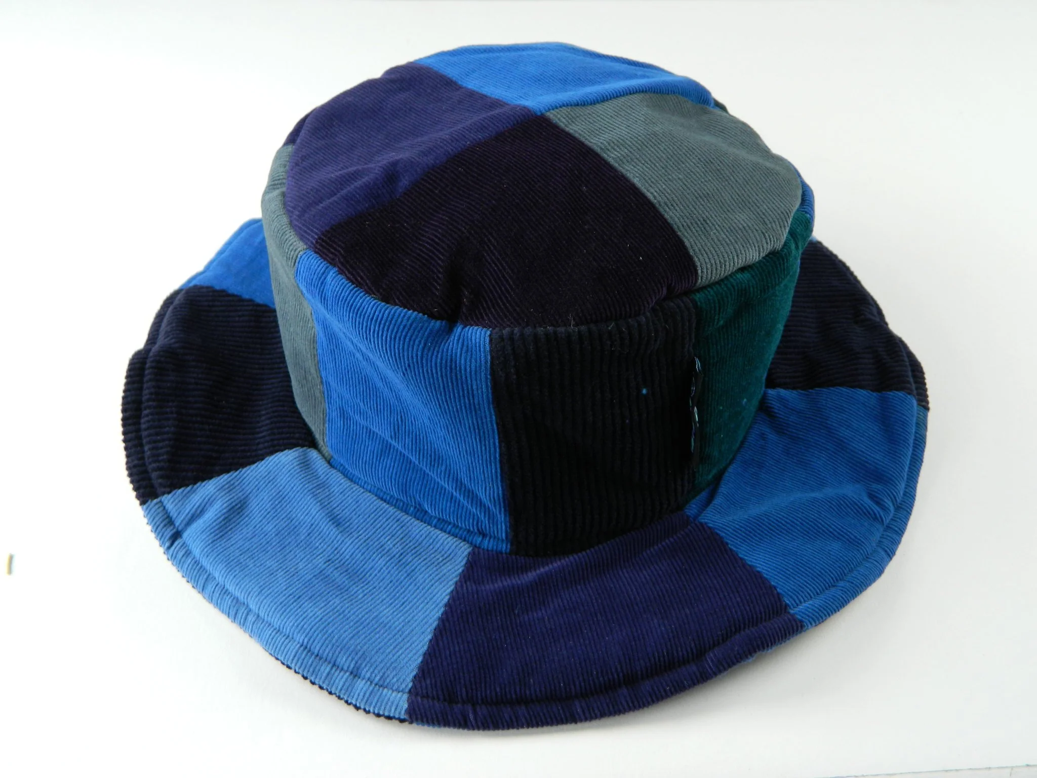Ixchel Patchwork Corduroy Floppy Hat - Image 2