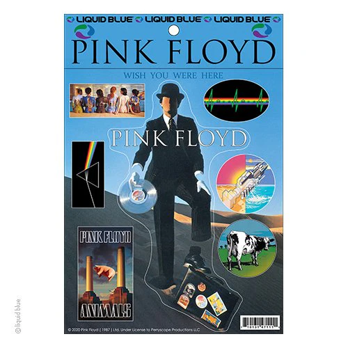 Pink Floyd Invisible Man Sticker Set - SALE