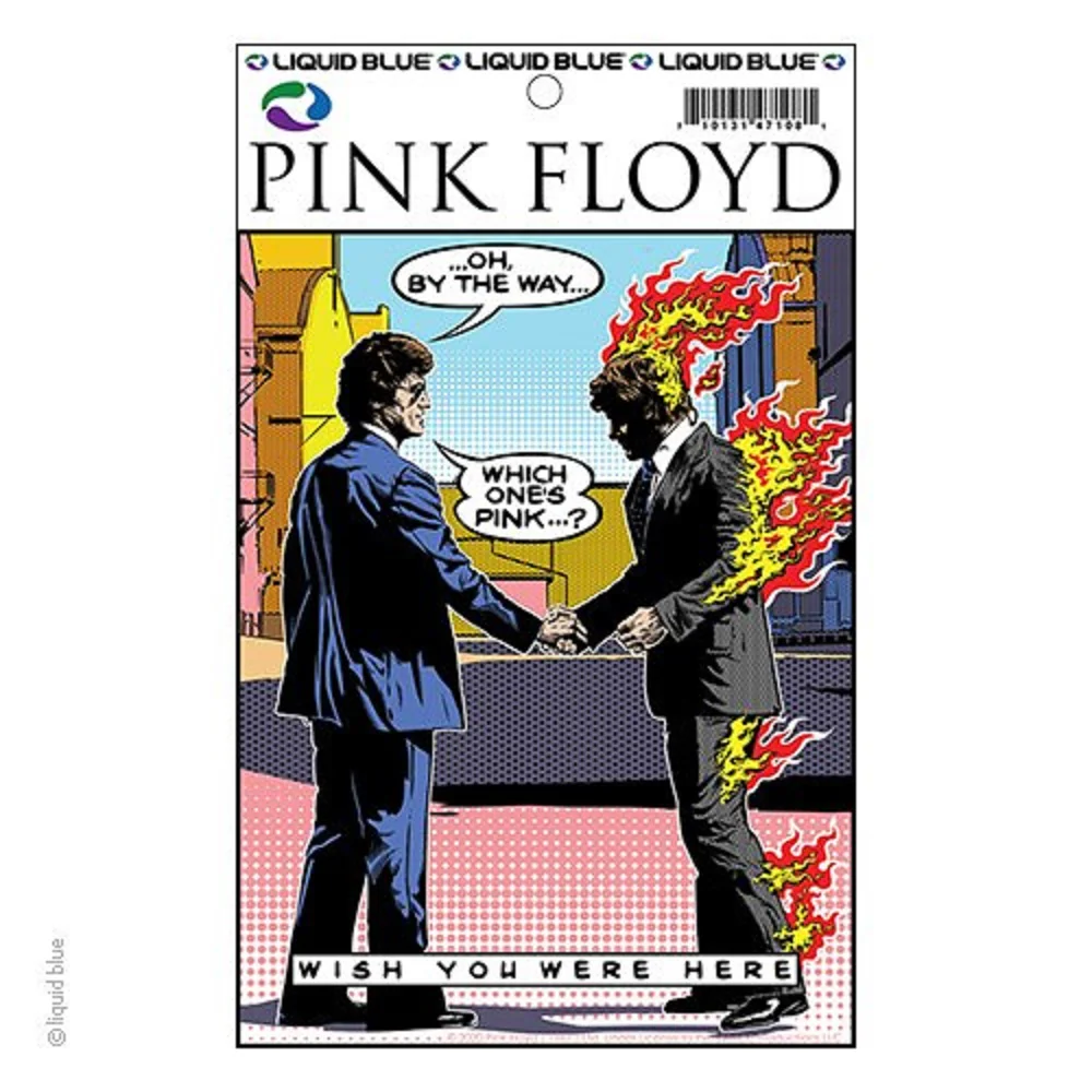 Pink Floyd Wish You Were Here Pop Art Sticker