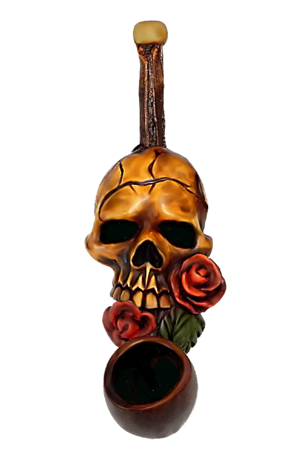 Rose Skull Pipe - Mini