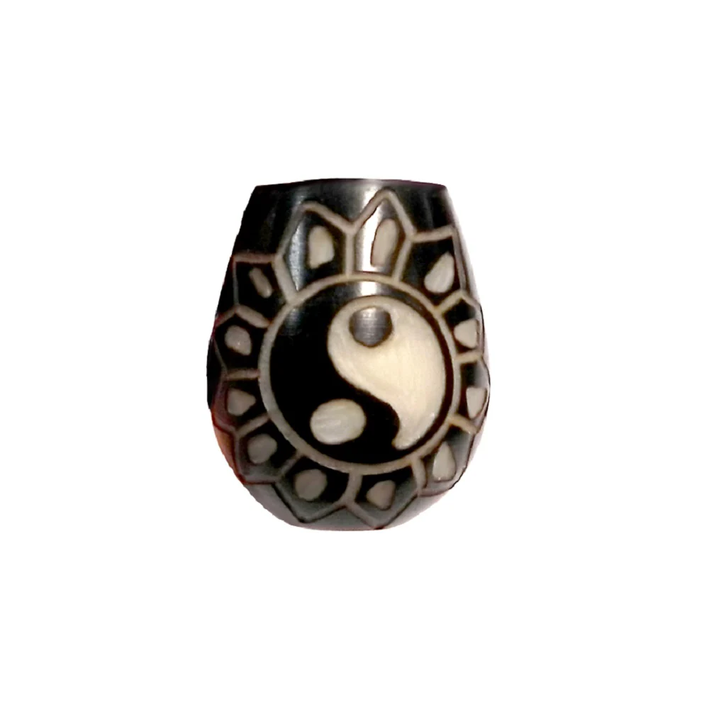 Tagua Ying Yang Pipe