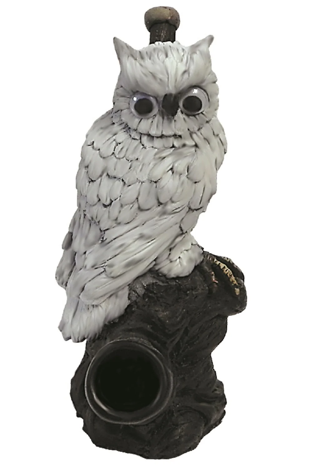 White Owl Stand Up Pipe - Medium SALE