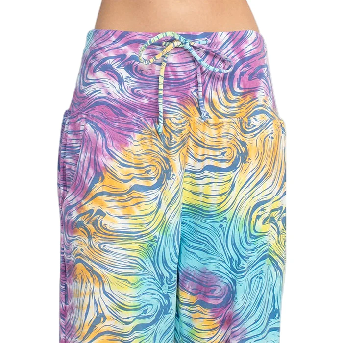 Psychedelic Mushroom Jogger Pants in Blue - Image 4
