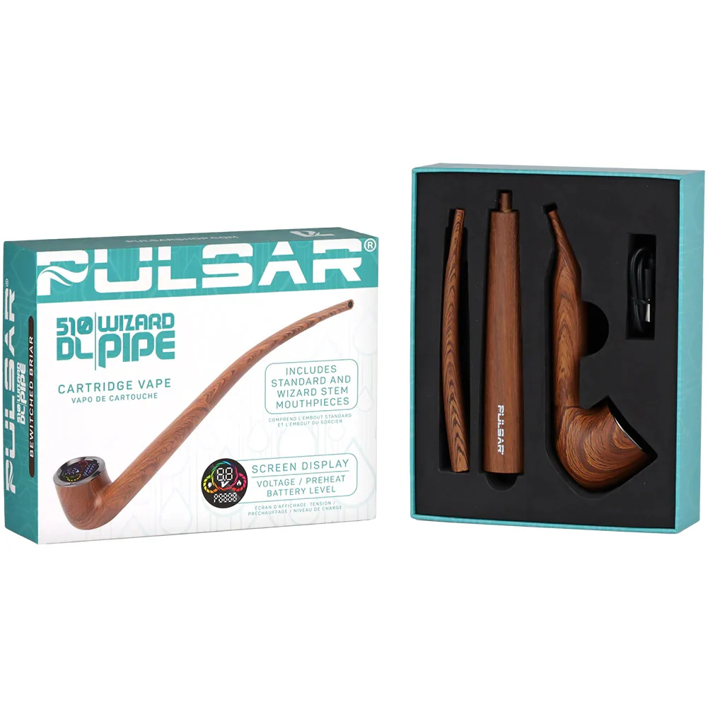 Pulsar 510 DL Wizard Pipe Auto-Draw Vape Battery - Image 5