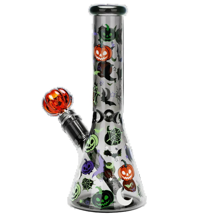 Pulsar 10" Glow Water Pipe & Hand Pipe Set - Halloween Party - Image 2